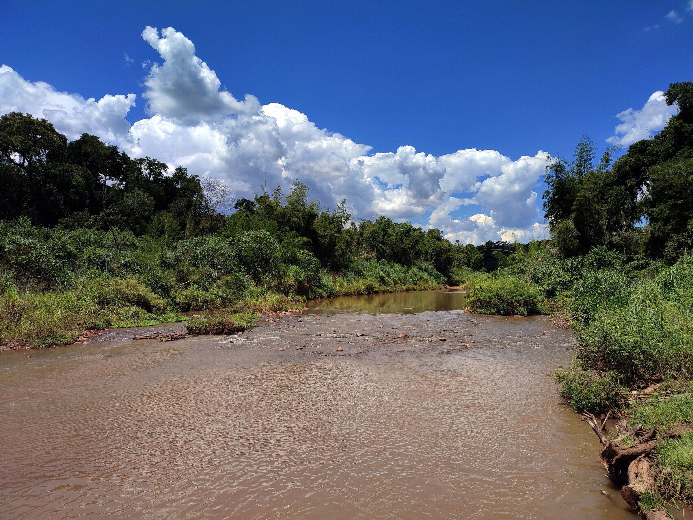 Aquidabán river in Cerro Corá National Park, Paraguay
