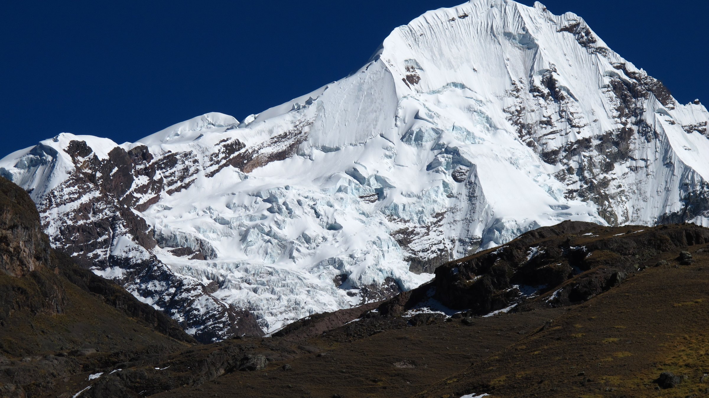 Ausangate Mountain on the circuit, Cordillera Vilcanota, Peru