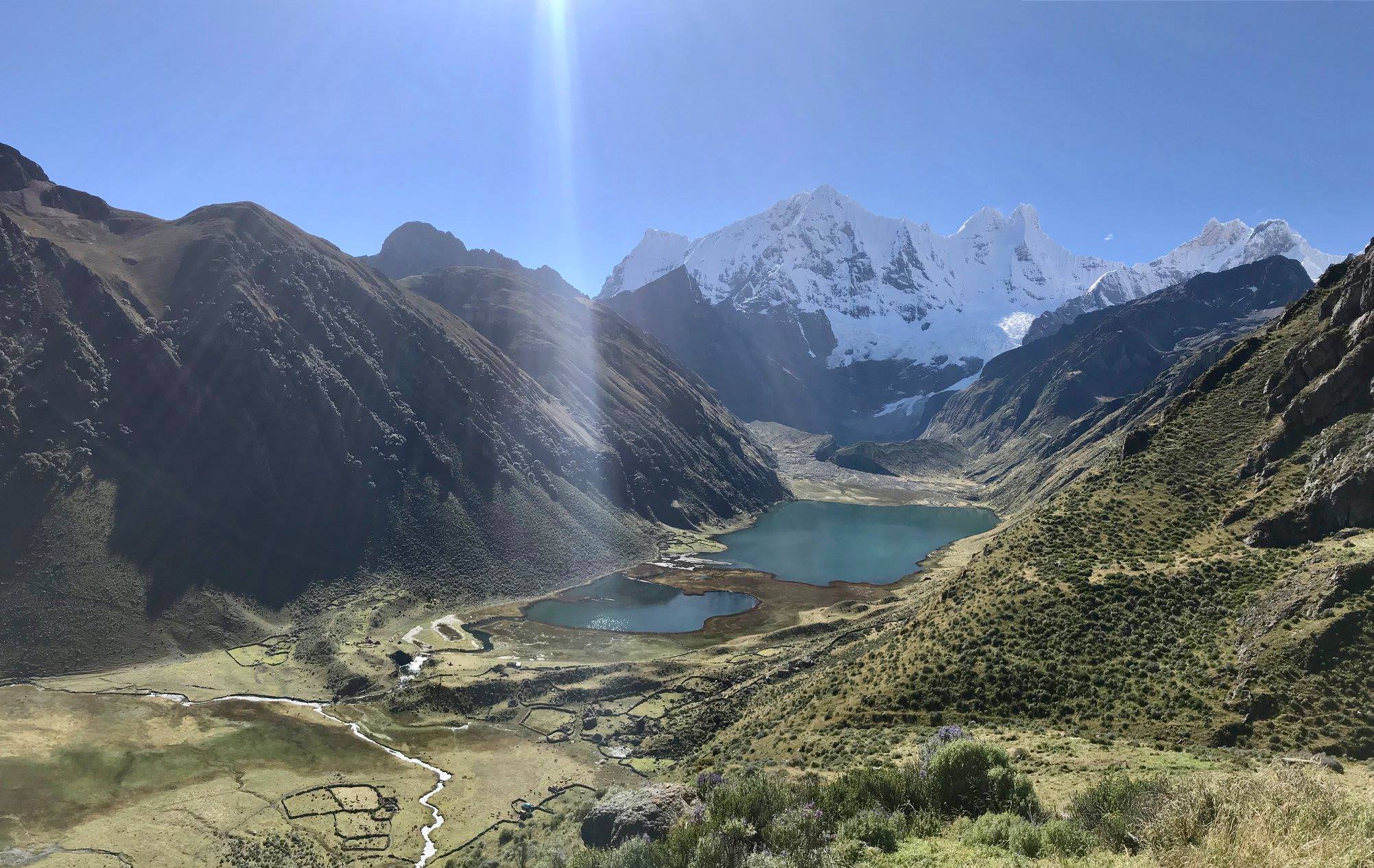 Laguna Jahuacocha, Cordillera Huayhuash, Peru