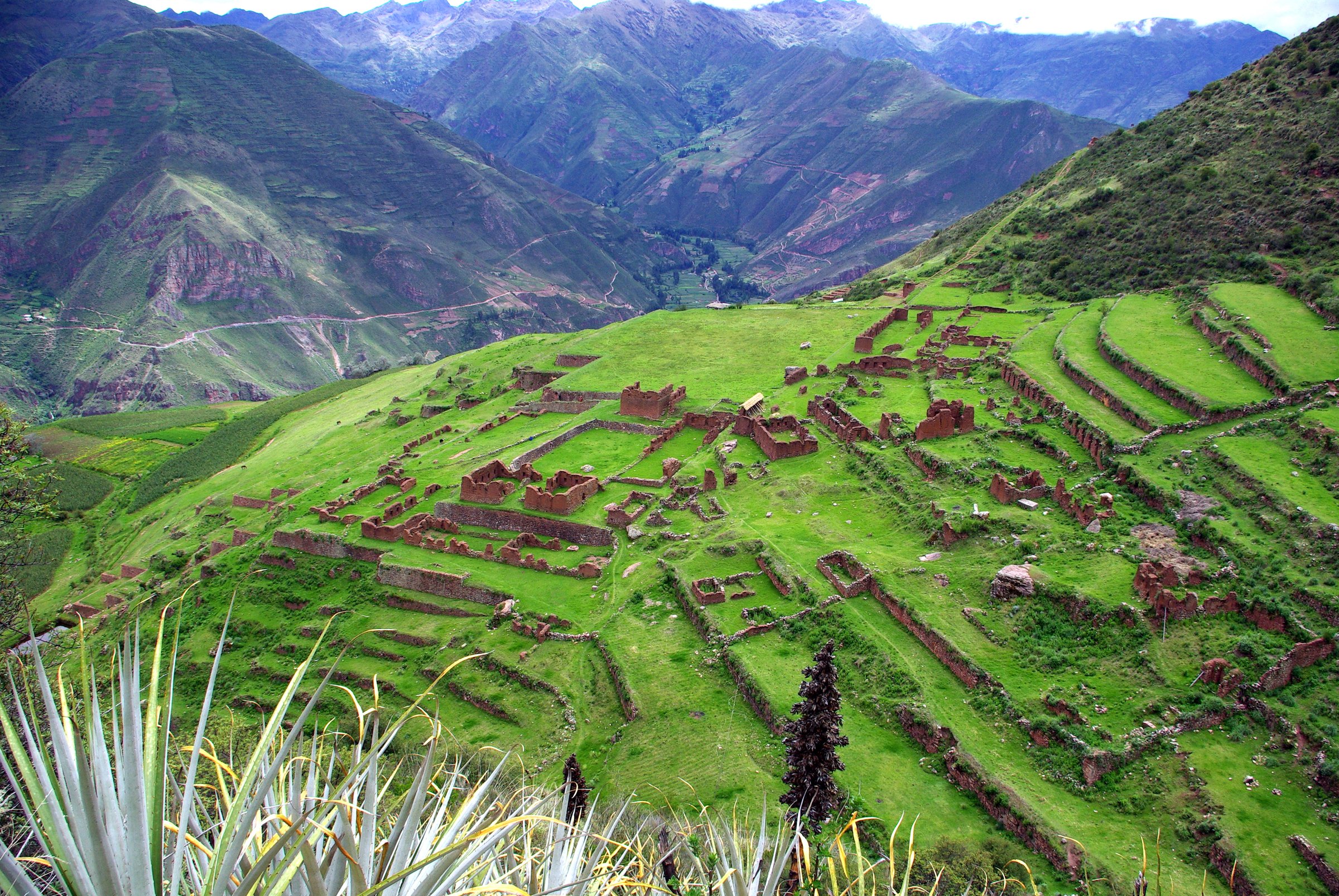 Huchuy Qosqo archaeological site, Sacred Valley, Peru
