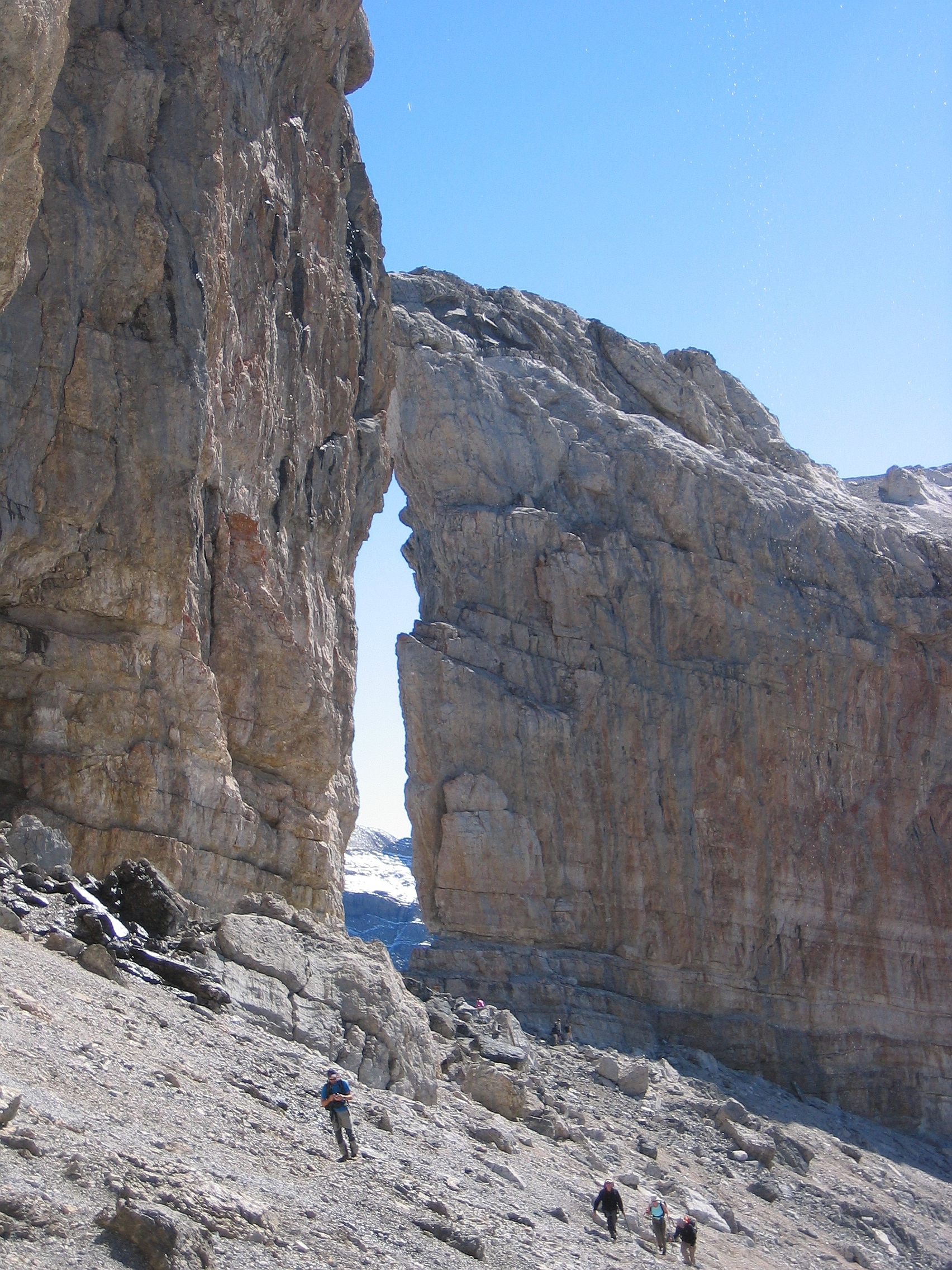 Brèche de Roland from approach