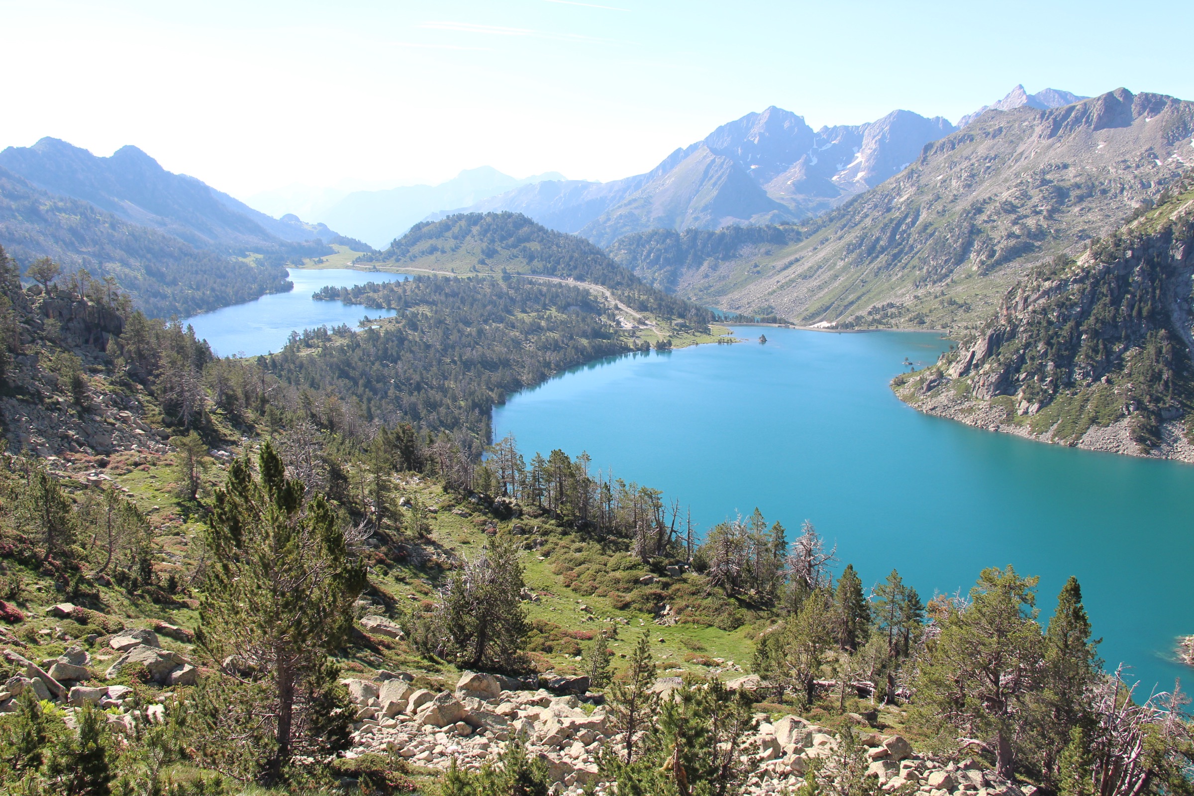 Lac d'Aubert and Lac d'Aumar