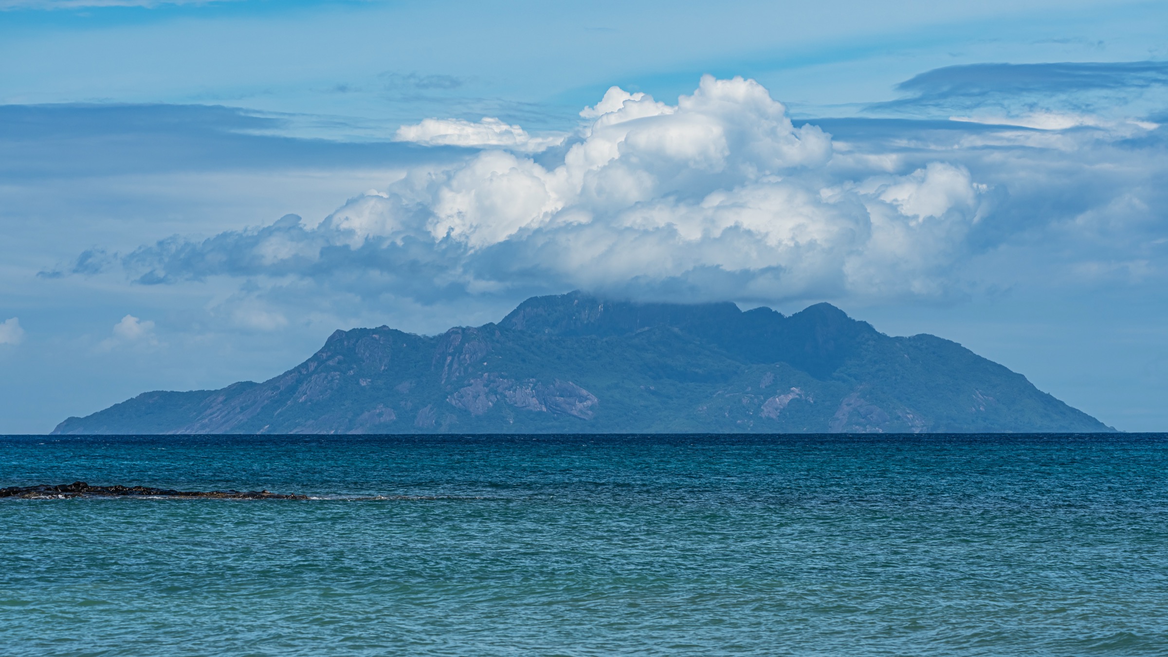 Seychelles — Silhouette Island Mountains