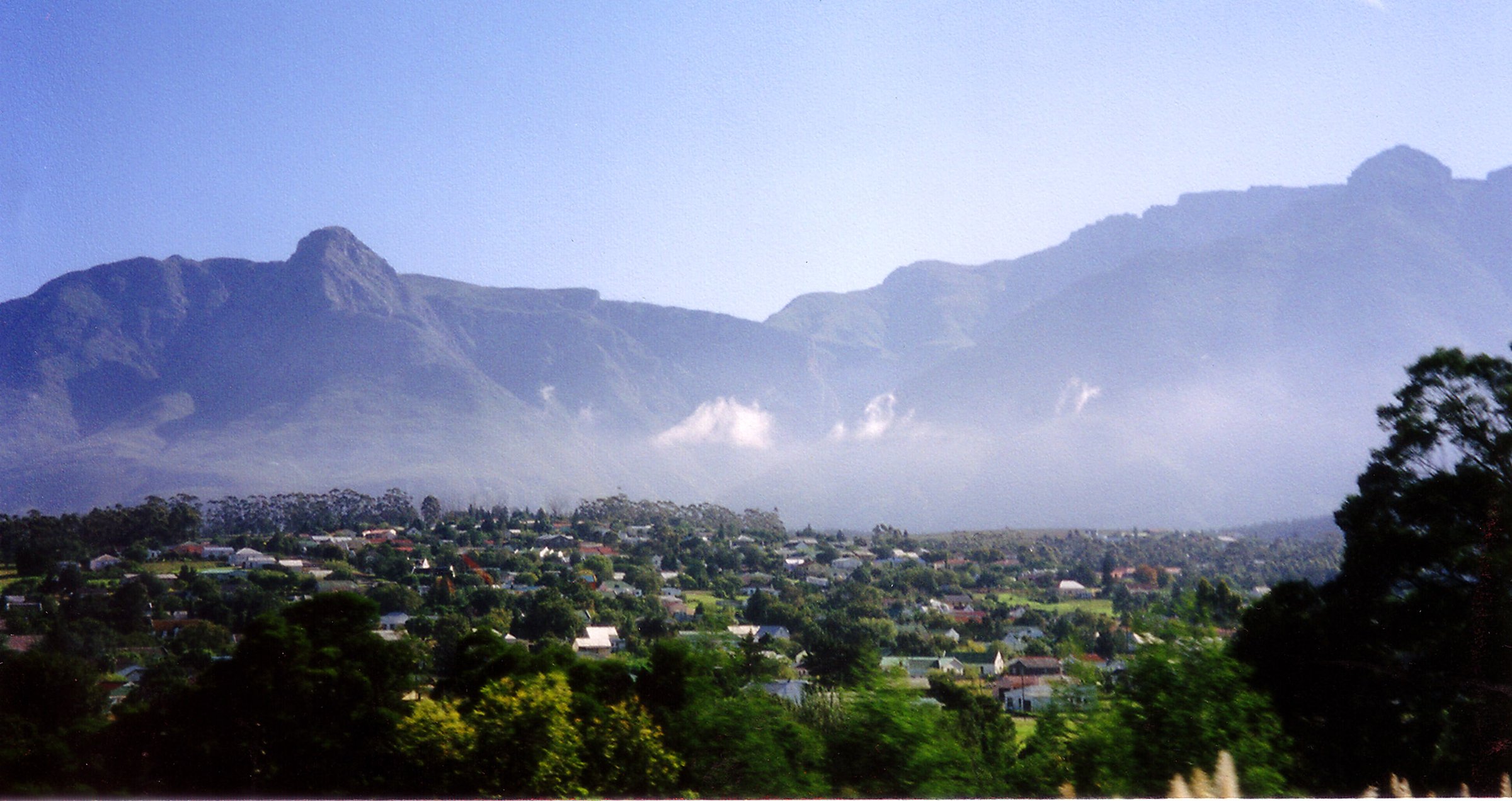 Swellendam and the Langeberg / Marloth backdrop