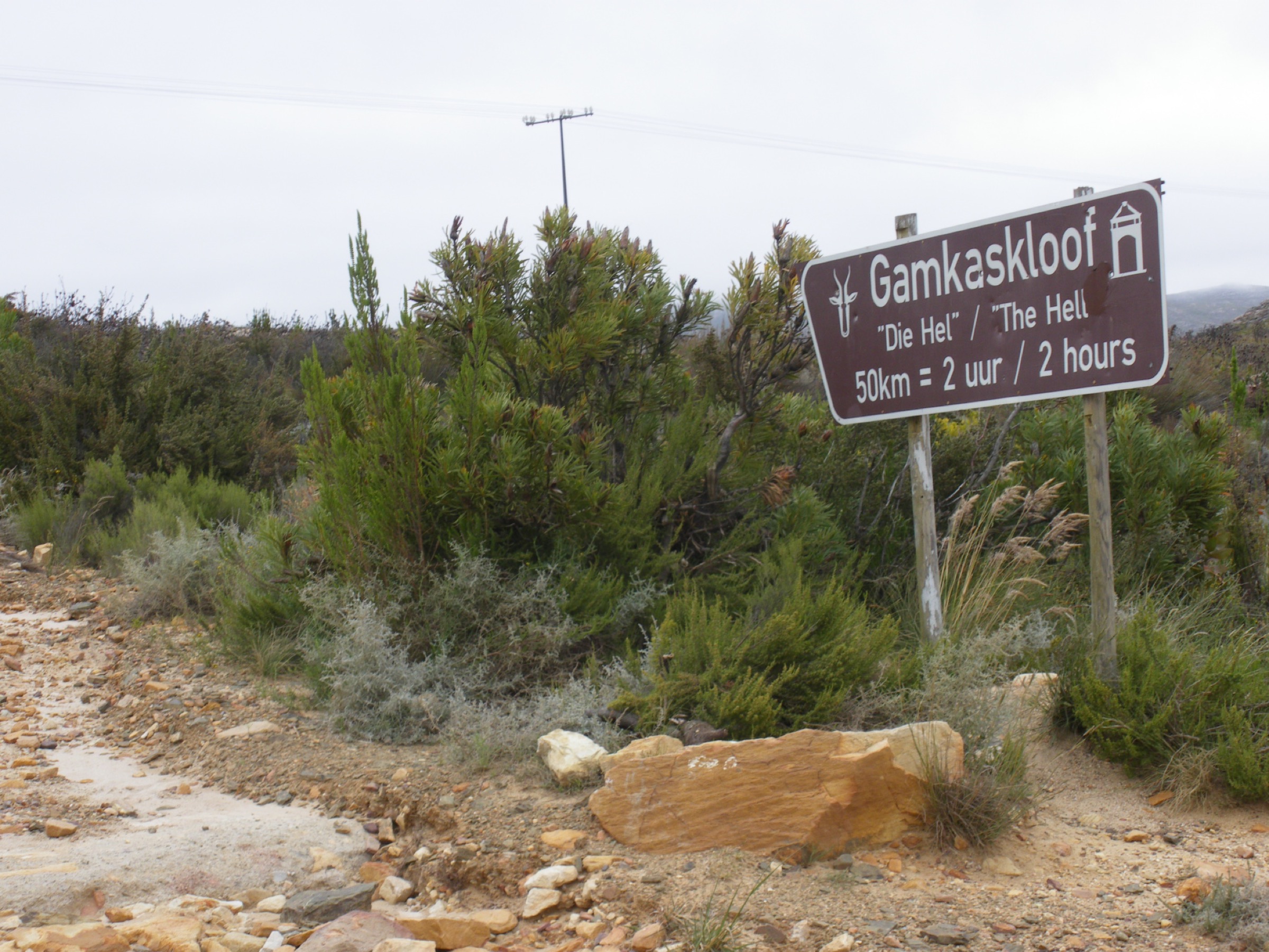 Gamkaskloof (Die Hel) valley in the Swartberg Nature Reserve