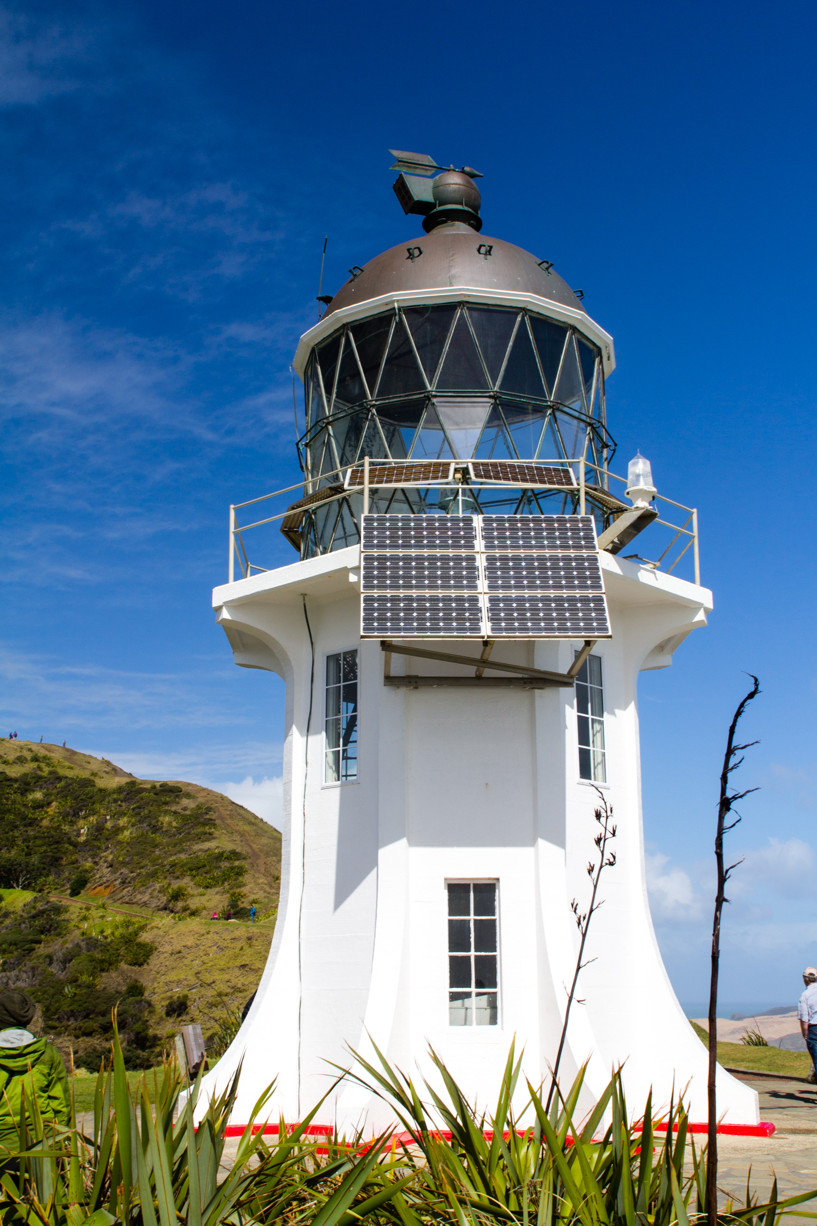 Cape Reinga lighthouse at Te Rerenga Wairua, the northern terminus of Te Araroa