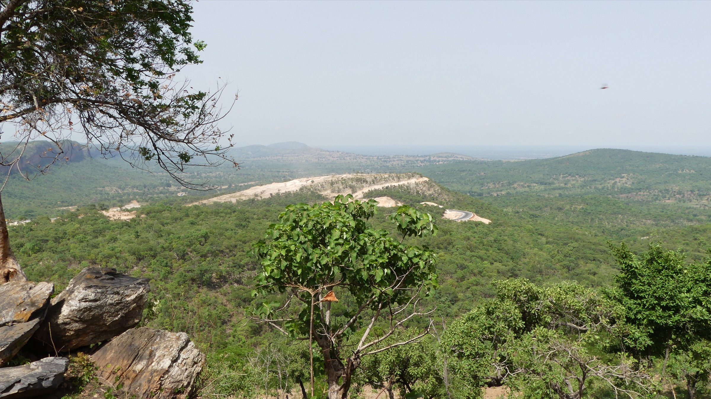 Atakora panorama over Koussou, Boukombé, Benin