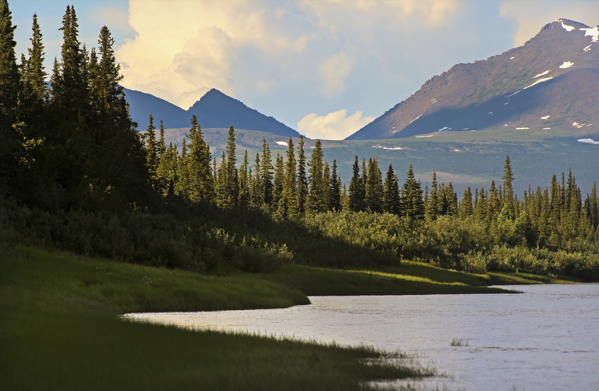 Onion Portage bluff above the Kobuk River in Kobuk Valley National Park