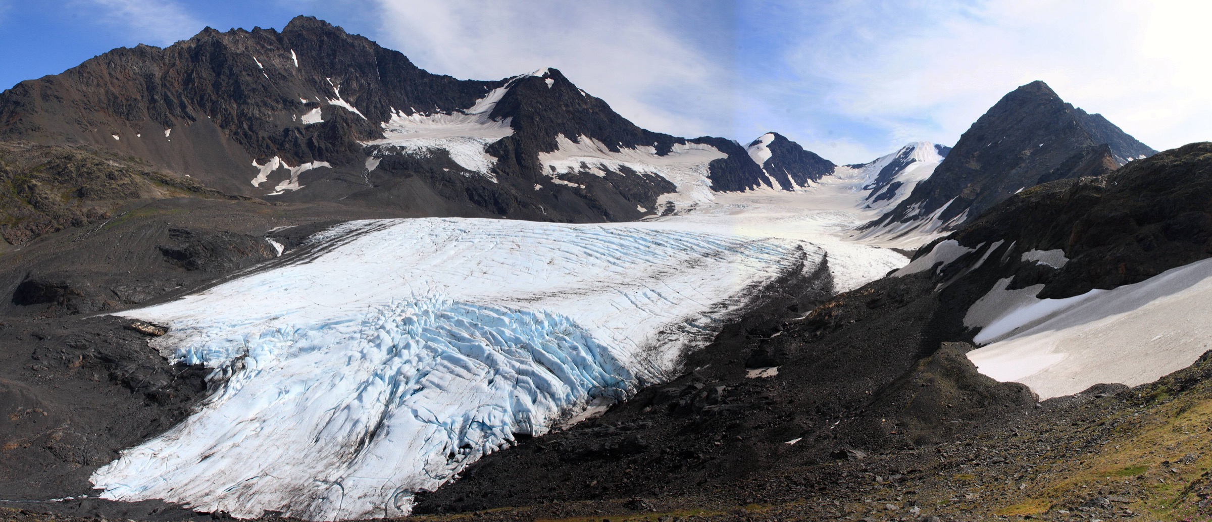 Raven Glacier near Crow Pass, Girdwood
