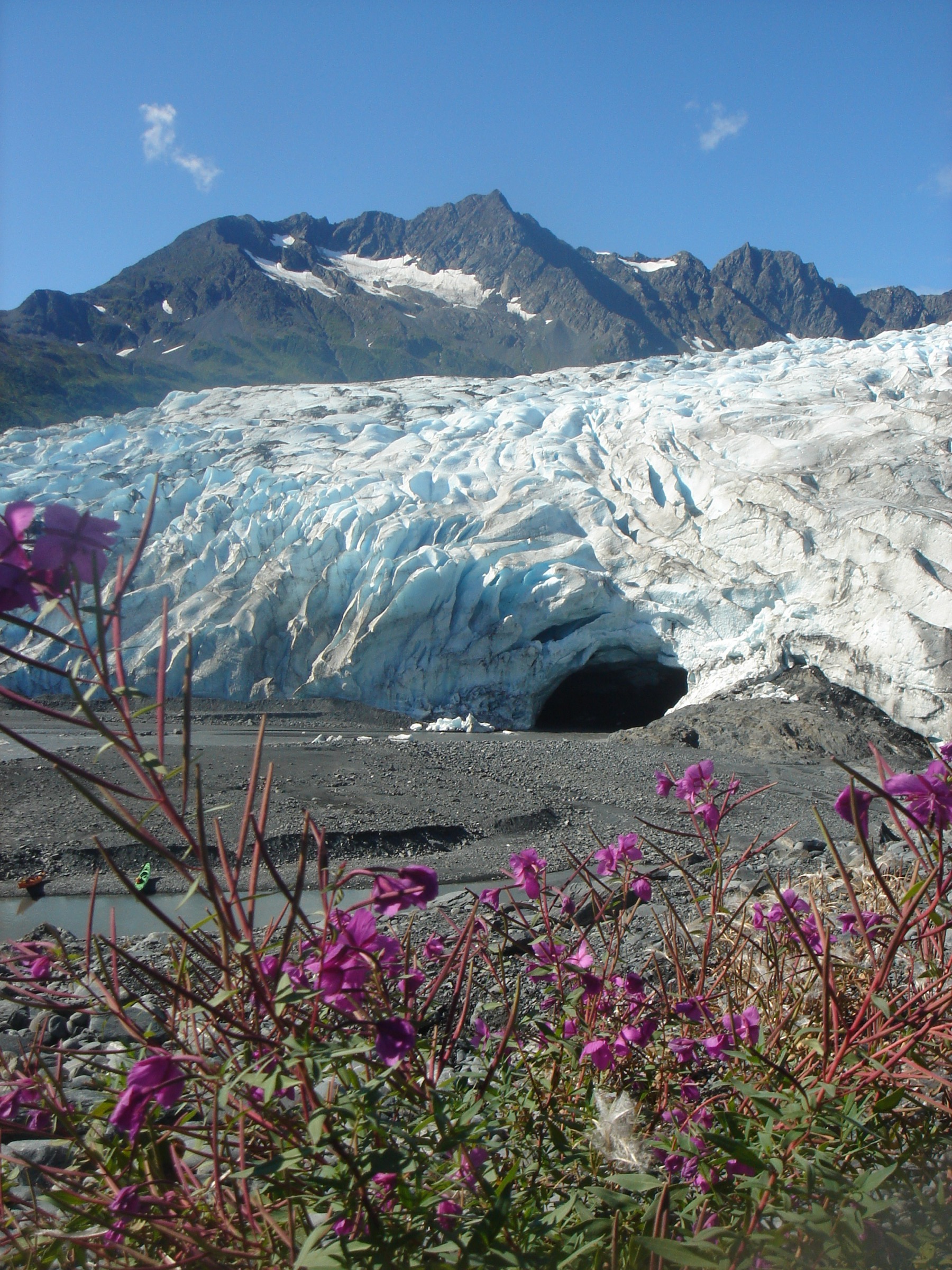Shoup Glacier from the Shoup Bay Trail area, near Valdez