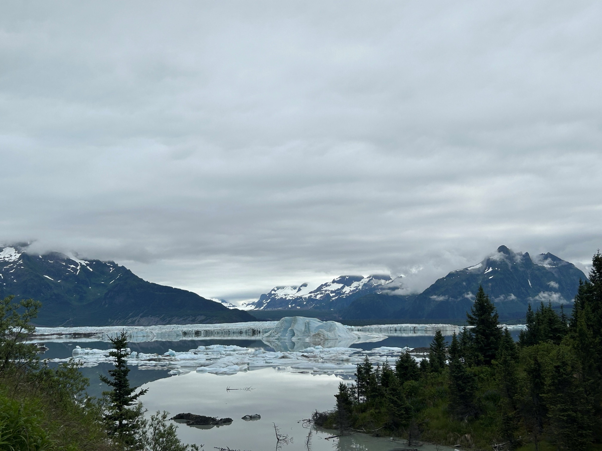 Sheridan Glacier in the Cordova Ranger District, Chugach National Forest, Alaska