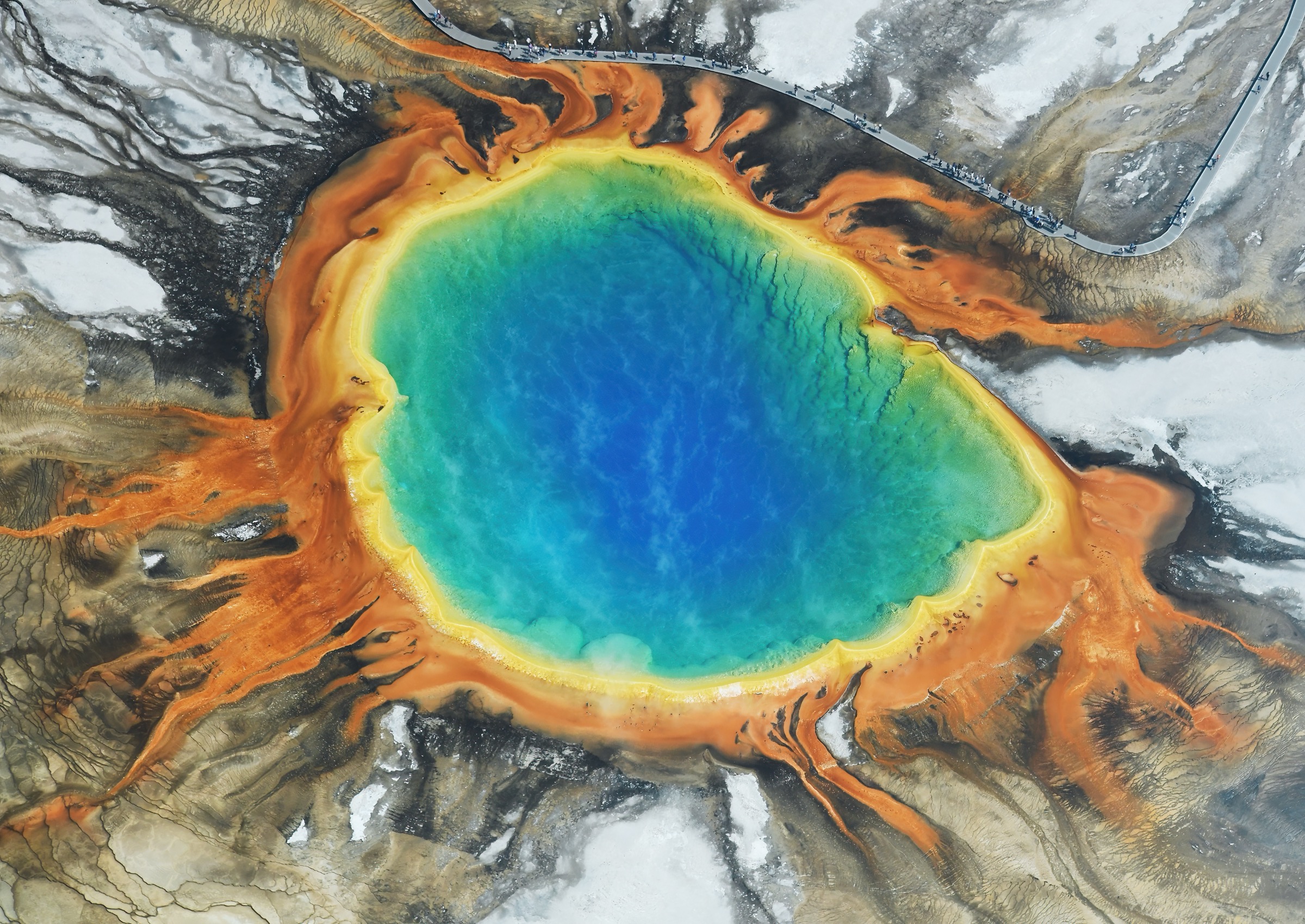 USA — Yellowstone Plateau, Wyoming : randonnées à la journée