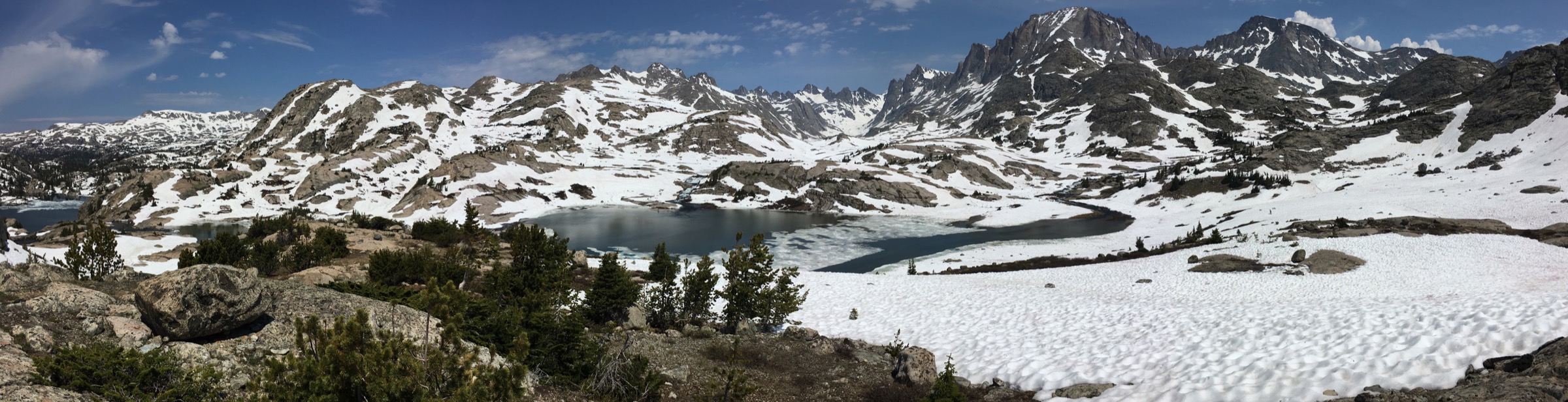 USA — Titcomb Basin, Wind River Range : randonnées