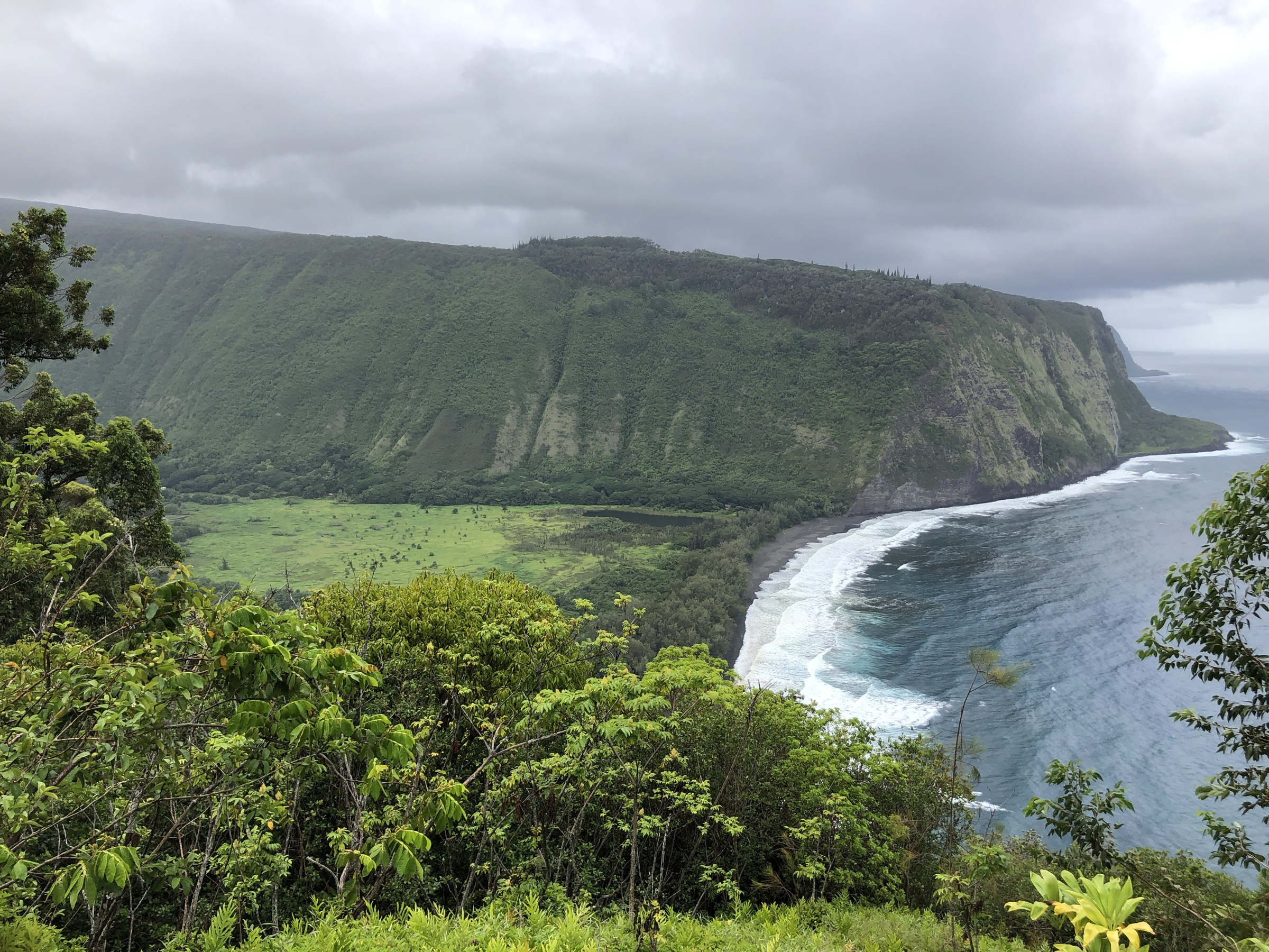 USA — Hawaiʻi Island : hauts de Hāmākua et Waipiʻo