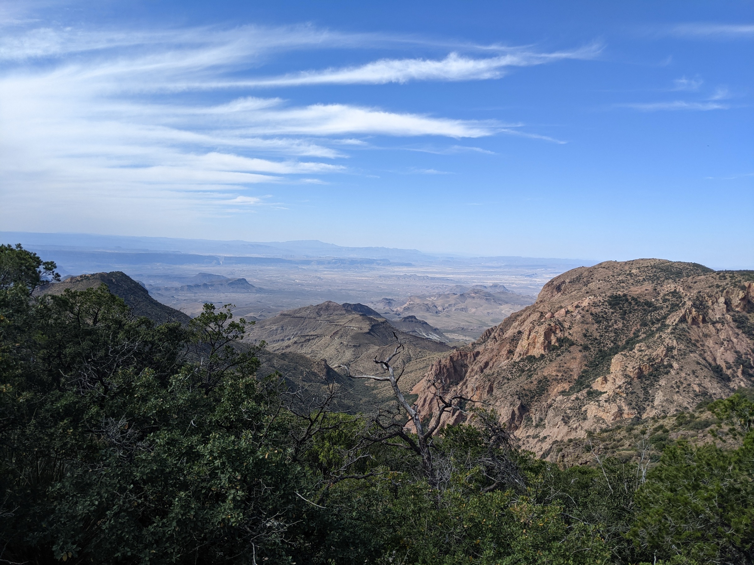 USA — Chisos Mountains, Big Bend : randonnées à la journée