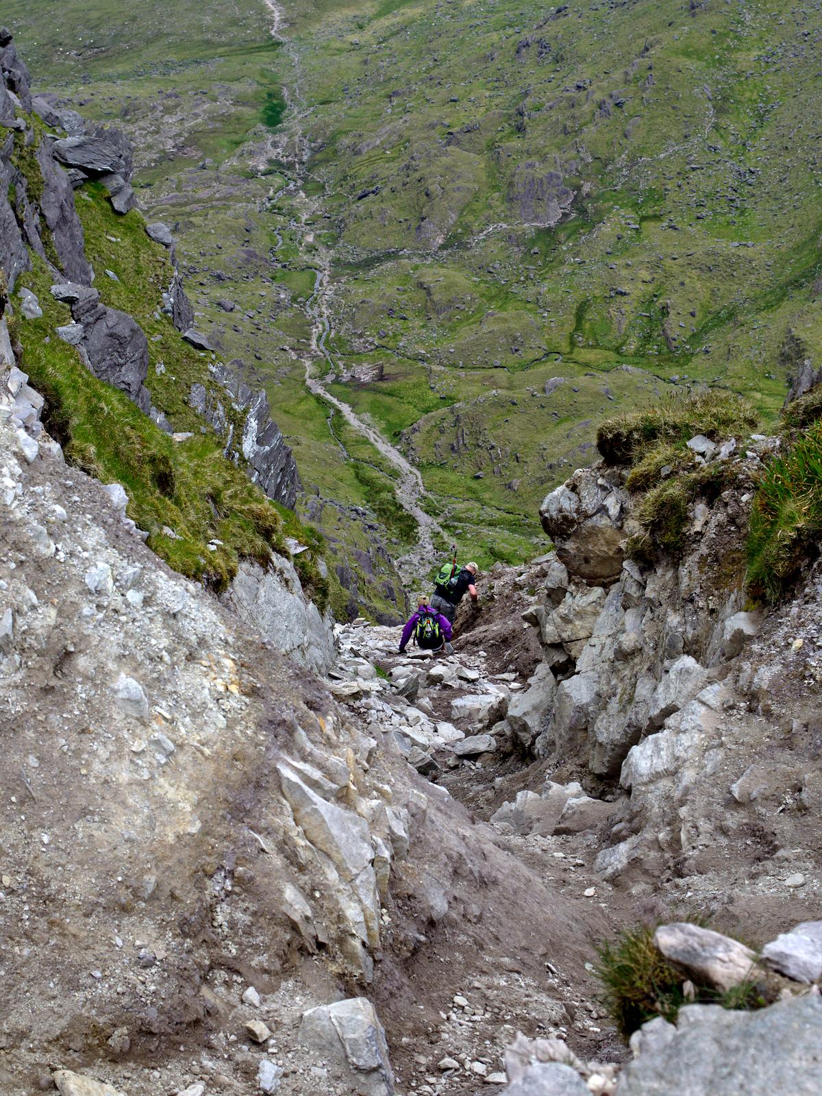 Devil's Ladder, Carrauntoohil, MacGillycuddy's Reeks